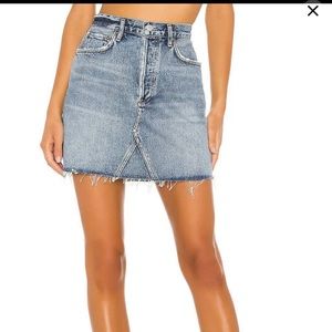 Agolde denim skirt size 26